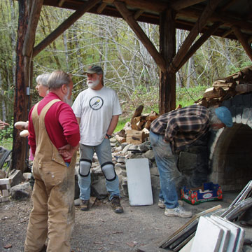 loading the kiln