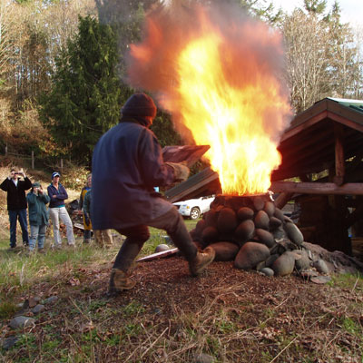 capping the flue