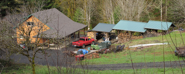 pano of buildings