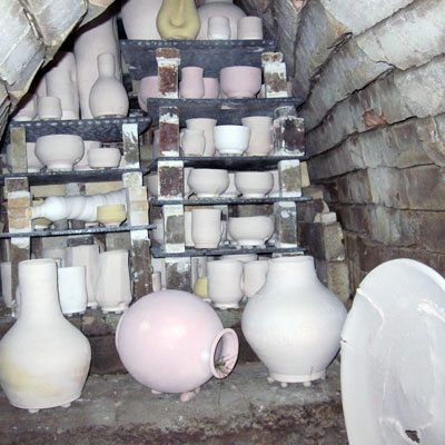 loaded kiln