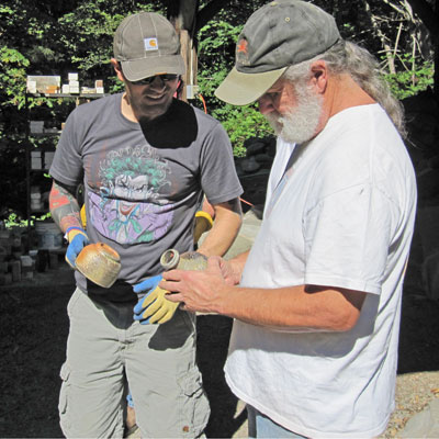 eric & ted unloading