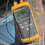 pyrometer reading