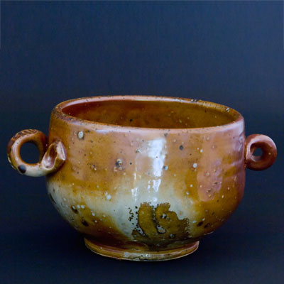 wood-fire (anagama) bowl 1