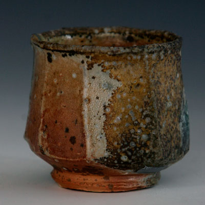wood-fire (anagama) tea bowl 5