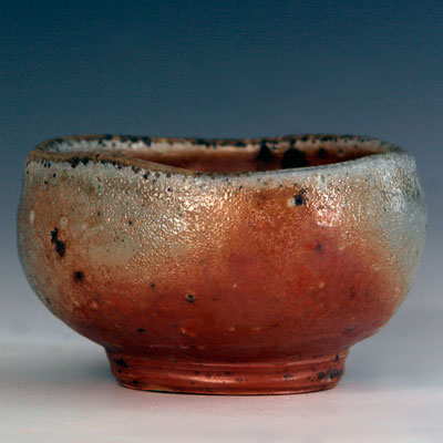 wood-fire (anagama) tea bowl 6