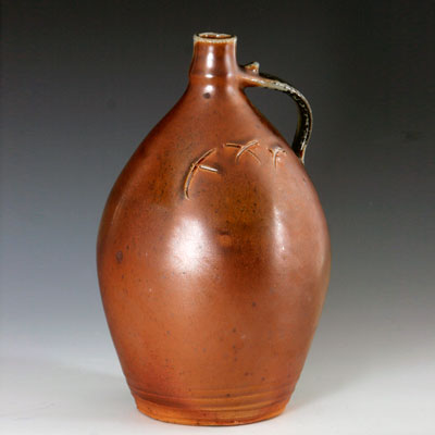 wood-fire (anagama) jug 2