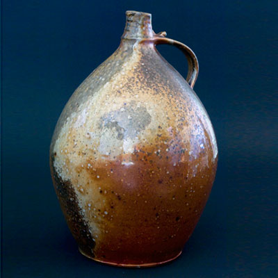 wood-fire (anagama) jug 4