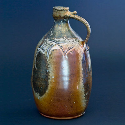 wood-fire (anagama) jug 6