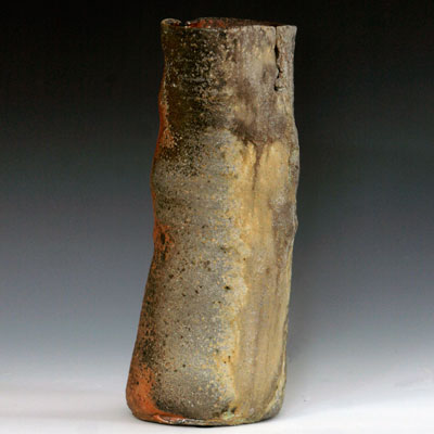 wood-fire (anagama) vase 4